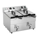 Buffalo Doppel-Induktionsfritteuse – 2x7,5L...