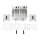 Buffalo Doppel-Induktionsfritteuse – 2x7,5L Behälter, 2x3000W Leistung