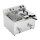 Buffalo Doppel-Induktionsfritteuse – 2x7,5L Behälter, 2x3000W Leistung