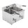 Buffalo Doppel-Induktionsfritteuse – 2x7,5L Behälter, 2x3000W Leistung