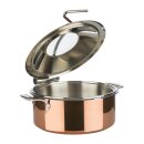 APS Chafing Dish Orbit in Kupfer - mit Deckel, 8 Liter,...