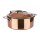 APS Chafing Dish Orbit in Kupfer - mit Deckel, 8 Liter, Edelstahl