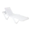 Resol Sonnenliegen Weiß (4Er Pack)
