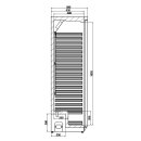 Combisteel Kühlschrank HR400 – 350L,...