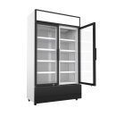 Combisteel Gastro-Kühlschrank FCU-750 – 2 Glastüren, 670 Liter, LED-Beleuchtung