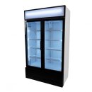 Combisteel Gastro-Kühlschrank FCU-750 – 2 Glastüren, 670 Liter, LED-Beleuchtung