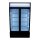 Combisteel Gastro-Kühlschrank FCU-750 – 2 Glastüren, 670 Liter, LED-Beleuchtung