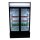 Combisteel Gastro-Kühlschrank FCU-750 – 2 Glastüren, 670 Liter, LED-Beleuchtung