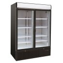 Gastro Tiefkühlschrank mit 2 Glastüren - 1079...