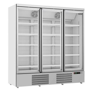 Combisteel Tiefkühlschrank Jde-1530F - 3 Glastüren, Umluftkühlung, LED-Beleuchtung