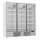 Combisteel Tiefkühlschrank Jde-1530F - 3 Glastüren, Umluftkühlung, LED-Beleuchtung