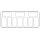 Combisteel Curacao Eisvitrine 10x5L – 454L, statisch – inkl. Zubehör, fahrbar