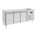COMBISTEEL Kühltisch mit Spülbecken -...