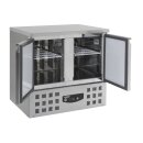 Combisteel Tiefkühltisch mit 2 Türen - 257 Liter, Edelstahl, 943 x 700 x 855 mm