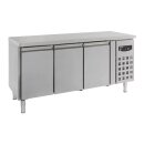 Combisteel Tiefkühltisch aus Edelstahl - 3...
