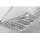 Saladette 3 Türen 8X1/3Gn Behälter