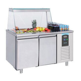 Saladette 2 Türen 3X 1/1Gn Behälter