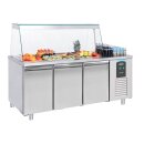 Combisteel Saladette für 4x 1/1Gn - mit 3...