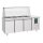 Combisteel Saladette für 4x 1/1Gn - mit 3 Türen, Umluftkühlung, Edelstahl, 230 V