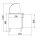 Combisteel Kühltisch mit 2 Türen - Glasfront, 2x 1/ GN, Edelstahl, 314 Liter