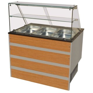 Combisteel gekühlte Buffettheke GN3/1 0–10°C - LED, statisch - Salatbar- 230V