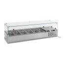 Aufsatzvitrine 1/3 Gn X 6