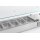 Combisteel Aufsatzkühlvitrine 1600 mm – 7x 1/3 GN, statische Kühlung