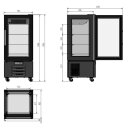 Combisteel Gebäck Kühlvitrine 280L 1500mm...