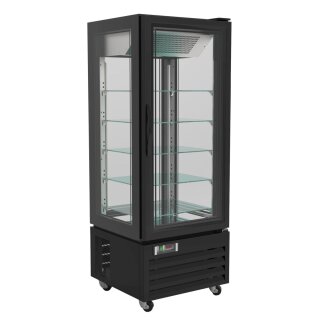 Combisteel LED Kühlvitrine 400L 1950mm +2/+8°C Umluft LED 230V - rollbar