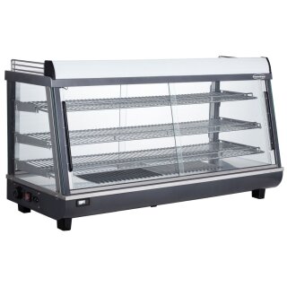 Combisteel Wärmevitrine 186 Liter - 1,8 kW, LED-Beleuchtung, 230 V