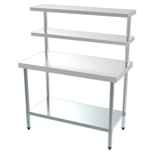 Arbeitstisch mit Regal 1500x600x1500 mm