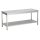 Combisteel Arbeitstisch mit Grundboden aus Edelstahl 2000x700x900mm