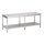 Combisteel Arbeitstisch mit Grundboden aus Edelstahl 2500x800x900mm