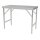 Combisteel Arbeitstisch ist klappbar aus Edelstahl 1500x700x850mm