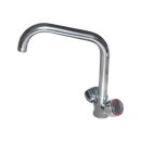 Combisteel Mischhahn mit 1 Loch Auslaufhahn