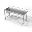 Combisteel Spültisch 1 Becken links aus Edelstahl...