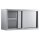 Combisteel Wandschrank mit 2 Schiebetüren aus Edelstahl  1600x400x660mm