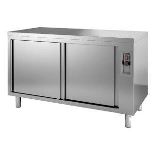 Combisteel Wärmeschrank mit 2 Türen aus Edelstahl  1400x600x850mm
