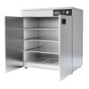 Combisteel Wärmeschrank für Teller 2 Türen aus Edelstahl 750x485x850mm