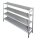 Combisteel Regalsystem mit 4 Böden für eine Kühlzelle 925x450x1700mm