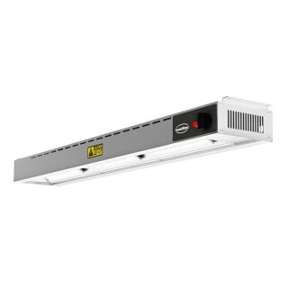 Combisteel Wärmestrahler aus Edelstahl  mit 3 Heizelementen 1200x180x90mm