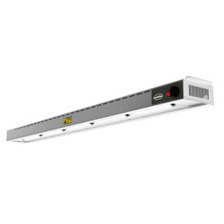 Combisteel Wärmestrahler aus Edelstahl  mit 3 Heizelementen 1800x180x90mm