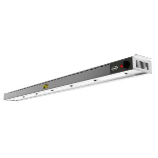Combisteel Wärmestrahler aus Edelstahl  mit 3 Heizelementen 2000x180x90mm