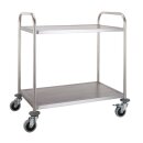 Combisteel Abräumwagen mit 2 Böden bis 50 kg...