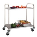 Combisteel Abräumwagen mit 2 Böden bis 50 kg...