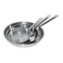 Combisteel Bratpfanne aus Edelstahl 3,1 Liter