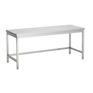 Combisteel Arbeitstisch aus Edelstahl 2000x700x900mm