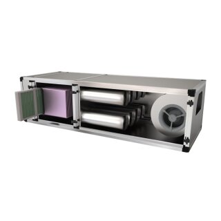 Combisteel Abluftanlage mit 6500 m³/h und 400V