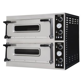 Combisteel Pizzaofen mit 2x3 Heizplatten und 2x6 Pizzen Ø360mm 400V