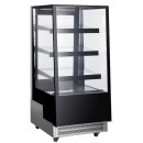 Umluftkühlvitrine mit 300 Liter, Standmodell